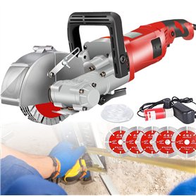 JIADUOFU 4000w Machine Électrique Chasseur De Mur Rainureuse Beton Professionnel