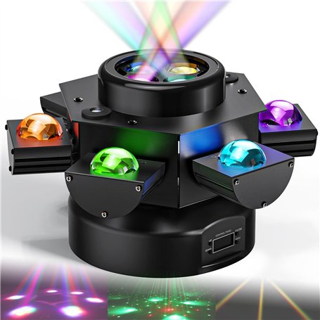 Projecteur DJ à 6 bras
