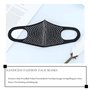 Handcess Sparkly Crystal Mesh Masque Glitter Strass Mascarade Ball Party Discothèque Masques Faciaux Halloween Genie Costume Acc