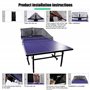 Machine à balles de ping-pong Ensemble de ping-pong Robot de tennis de table Lanceur automatique de ping-pong intelligent Multi-