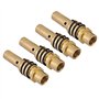 11 pièces supports de pointes de contact, buses d'équipement de soudage MIG Kit d'accessoires de soudeur MIG pour pistolet torch