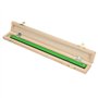 Fafeicy Jauge d'épaisseur d'écart de 300 mm, 17 Lames métriques, Outil de Mesure en Acier Inoxydable d'épaisseur 0,02-1 mm, Conc