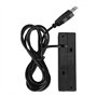 DIXII Carte de crédit à Bande magnétique, Lecteur de Carte de crédit USB 3 Pistes Hi Co Swiper Magstripe Swipe Card MSR90 for Po