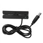 DIXII Carte de crédit à Bande magnétique, Lecteur de Carte de crédit USB 3 Pistes Hi Co Swiper Magstripe Swipe Card MSR90 for Po