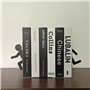 Serre-Livres De Portail en Métal Robuste, Cadeau Créatif pour Les Amateurs De Jeux