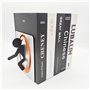 Serre-Livres De Portail en Métal Robuste, Cadeau Créatif pour Les Amateurs De Jeux