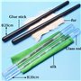 WBJLG Électroscope à Feuille Outils pédagogiques Aides à l'étude Physique Instruments à Cylindre Faraday Électromètre à Feuille 