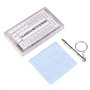 Malayas@ Kit de Réparation pour Montres Lunettes de Soleil Monocles Boîte à Outils 1000pcs Vis en Acier Inoxydable avec Tournevi