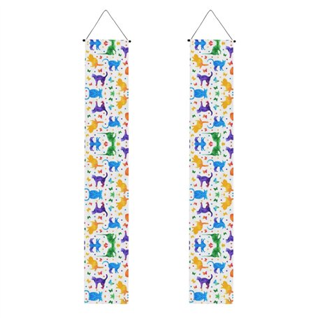 Décoration de remise de diplôme de classe de 2025 avec motif papillon à pois et chat