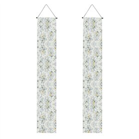 Décoration de remise de diplôme de classe 2025 avec motif floral bleu