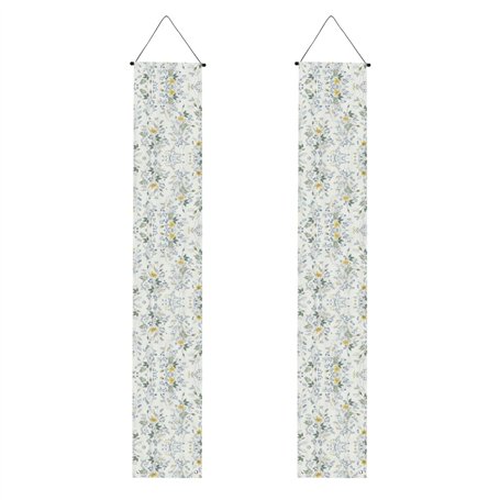 Décoration de remise de diplôme de classe 2025 avec motif floral bleu