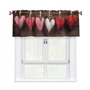 YQxwJL Rideau de Saint-Valentin imprimé cœurs 137 x 45