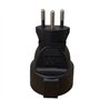 XIAONIYI Adaptateur de Prise Suisse 3 Broches intégré, convertisseur de Prise Suisse UE Allemande WA-0181, Prises suisses conver