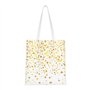 YQxwJL Sparsed Dreamy Sac fourre-tout en toile avec imprimé étoiles et pois pour femme