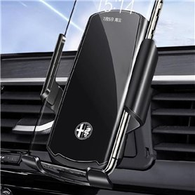 Jiaoqingni Support Telephone Voiture pour Alfa Romeo Stelvio SUV 2017 2018 2019 2020 2021 2022 2023 2024