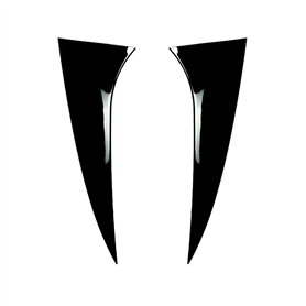 WXSSH Panneau de becquet latéral du véhicule Becquet latéral de Lunette pour arrière de Voiture pour Hyundai IX35 2010-2017 becq