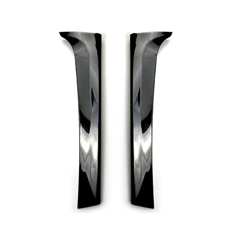 WXSSH Panneau de becquet latéral du véhicule Ailes de becquet latéral de Lunette pour arrière de Voiture pour VW pour Tiguan MK2