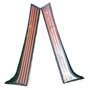 WXSSH Panneau de becquet latéral du véhicule Ailes de becquet latéral de Lunette pour arrière de Voiture pour VW pour Tiguan MK2