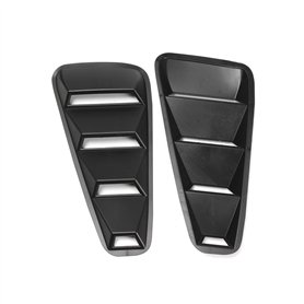 WXSSH Panneau de becquet latéral du véhicule pour Ford pour Mustang 2005-2014 pour Coupé 2 pièces Persiennes Spoiler Panneau Cou