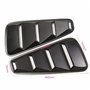 WXSSH Panneau de becquet latéral du véhicule pour Ford pour Mustang 2005-2014 pour Coupé 2 pièces Persiennes Spoiler Panneau Cou