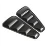 WXSSH Panneau de becquet latéral du véhicule pour Ford pour Mustang 2005-2014 pour Coupé 2 pièces Persiennes Spoiler Panneau Cou