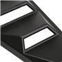 WXSSH Panneau de becquet latéral du véhicule pour Ford pour Mustang 2005-2014 pour Coupé 2 pièces Persiennes Spoiler Panneau Cou