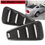 WXSSH Panneau de becquet latéral du véhicule pour Ford pour Mustang 2005-2014 pour Coupé 2 pièces Persiennes Spoiler Panneau Cou
