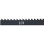 Lames de scie à ruban en carbone 56-1/8 pouces x 1/4 pouces x 10 TPI Lame de scie à ruban en métal, accessoires for outils de tr