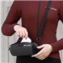 YOUNICE Sacoche de Guidon de vélo Sacoche de Guidon de vélo multifonctionnelle, 1L réfléchissante Sacoche de vélo avec bandouliè