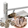 Oyster Shucker en acier inoxydable