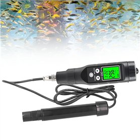 Oxymètre numérique for aquariums et aquaculture: testeur de qualité de l'eau avec plage de mesure de 0