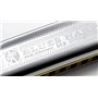 Hohner Harmonica Blues Harp 20 en Tonalité D Argent Métallique