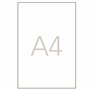 Apli 859 Boîte de 100 films transparents pour Photocopieur
