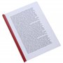 APLI-AGIPA 48809 Kit Reliure Polypropylène 30 feuilles Bord Incurvé 10 x 297 mm 5 Baguettes Couleur 5 Couverture Transparent Ver