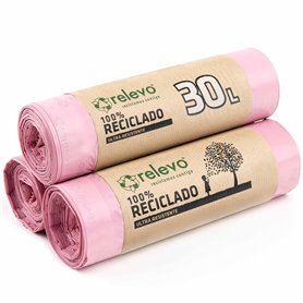 Relevo sacs poubelle avec poignées