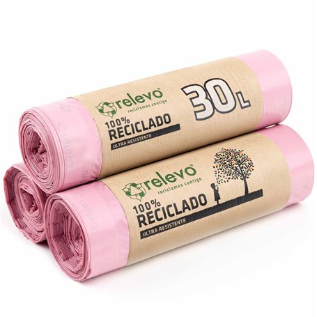 Relevo sacs poubelle avec poignées