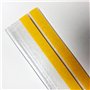 Lot de 50 porte-prix fabriqués à partir de matériaux recyclés avec 2 autocollants de 1 mètre pour étiquettes de 39 mm. Couleur t