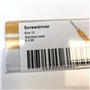 Lot de 50 porte-prix fabriqués à partir de matériaux recyclés avec 2 autocollants de 1 mètre pour étiquettes de 39 mm. Couleur t