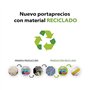 Lot de 50 porte-prix fabriqués à partir de matériaux recyclés avec 2 autocollants de 1 mètre pour étiquettes de 39 mm. Couleur t