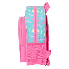 Cartable Gabby's Dollhouse Confetti Rose Turquoise 26 x 34 x 11 cm