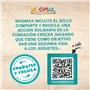 WOOMAX 49332 Caisse enregistreuse de Jouets en Bois, Carte d'identité et Argent, +3 Ans