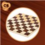 ColorBaby 49349 CB Games Jeu d'échecs en Bois, Petit, 25 x 25 cm