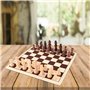 ColorBaby 49349 CB Games Jeu d'échecs en Bois, Petit, 25 x 25 cm