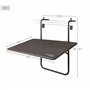 Table de Balcon Suspendue e