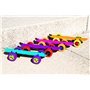 Comansi Skateboard Brazalete. 2 en 1. Il se transforme en Un Bracelet à Porter. Friction et Roues en Caoutchouc. 4 modèles Dispo
