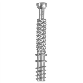 Amig - Boulon pour excentrique | Métallique | Avec filetage M6 | Ø 6 x 41 x 34 x 8 mm | 10 unités | Pour assemblage de planches