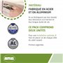 Amig - Verrou de volet Roulant en Acier de Haute qualité | Verrou de volet Roulant antivol pour Augmenter la sécurité de Votre M