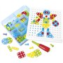 Miniland Valise 97922 180 pièces Motif mosaïque Multicolore
