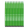 Alpino - Étui de 12 feutres Stand. Vert clair | Marqueurs lavables pour enfants | Marqueurs brillants | Idéal pour l'école | Poi