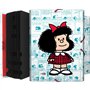 Grafoplás Trieur de documents | Mafalda vignettes | 12 positions | Format folio | Carton | Certifié FSC